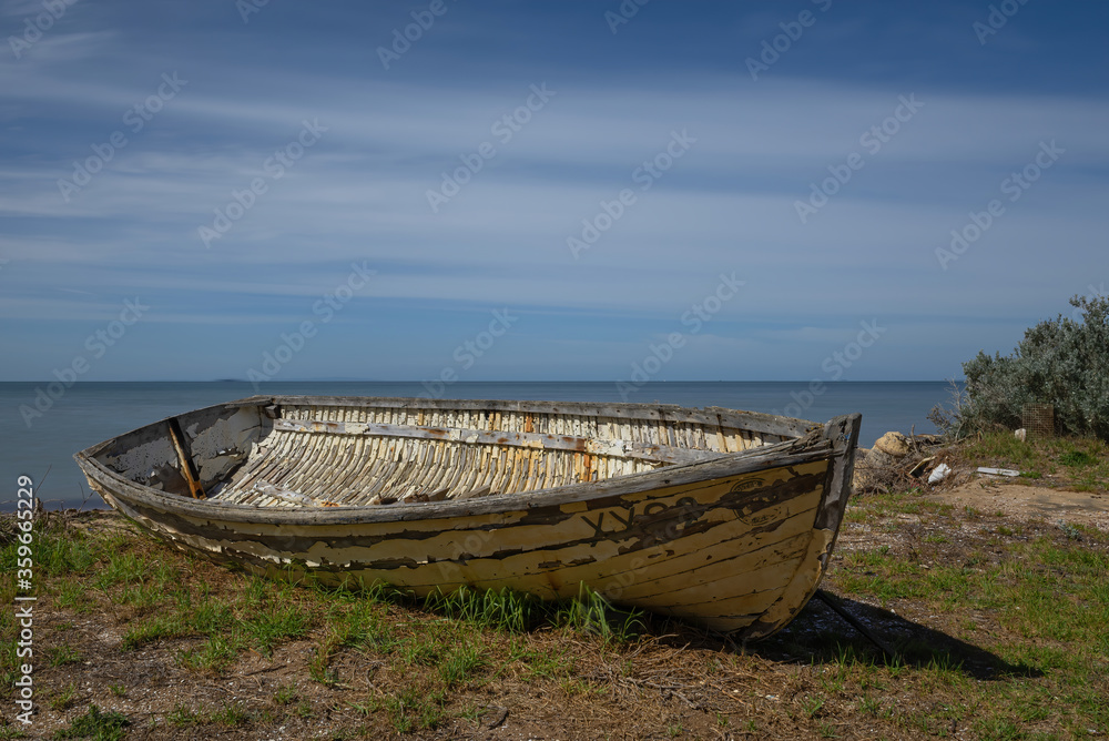 An old fishing boat 