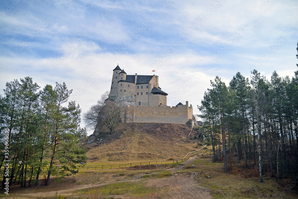 Fototapeta premium old castle in the mountains