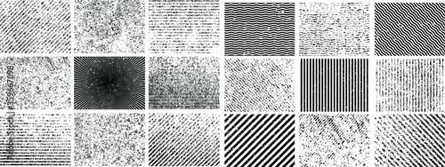 Set of Hearts . Grunge stamps collection.love Shapes for your design.Distressed symbols. Textured Valentine's Day signs.Vector illustration.