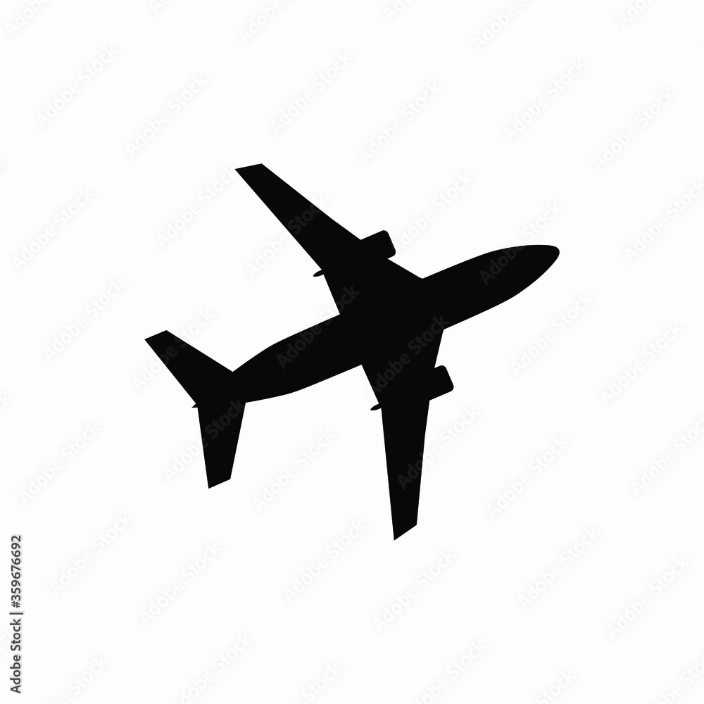 plane icon vector plane icon vector