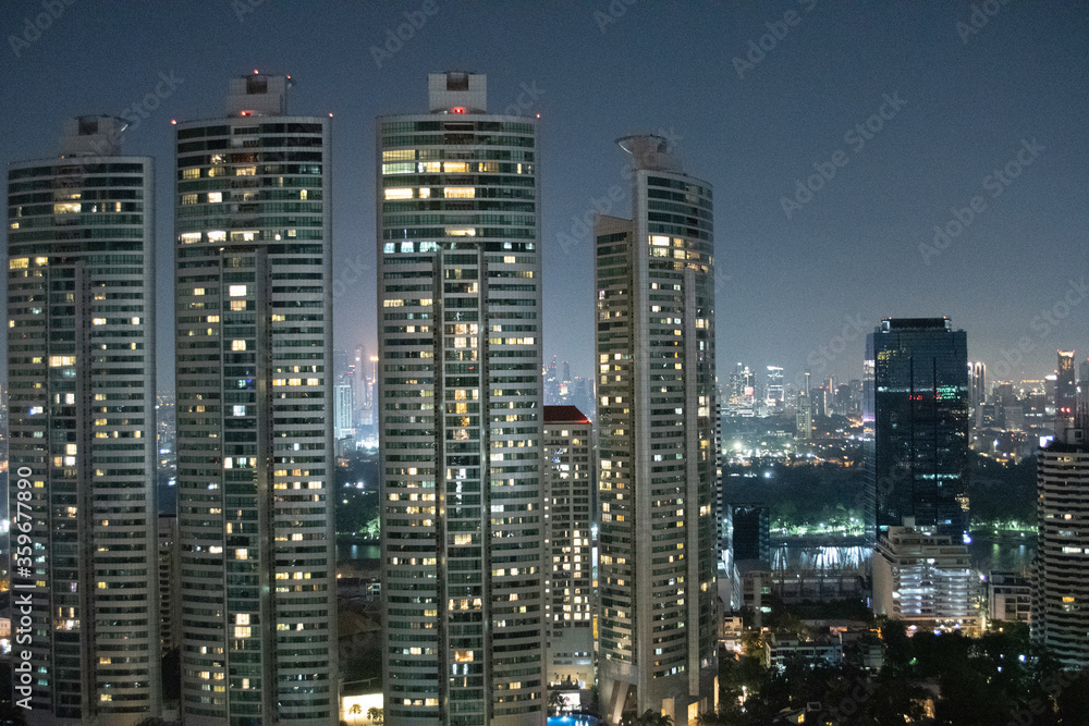 Bangkok in der Nacht