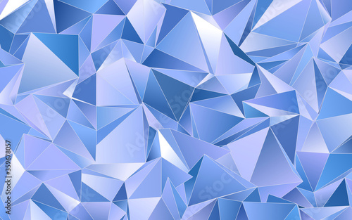 Abstract Low-Poly background. triangulated texture. Design 3d. Polygonal geometrical pattern. Triangular modern style