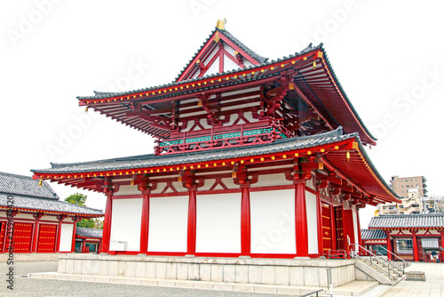 The Shitennoji Temple in Osaka, Japan.