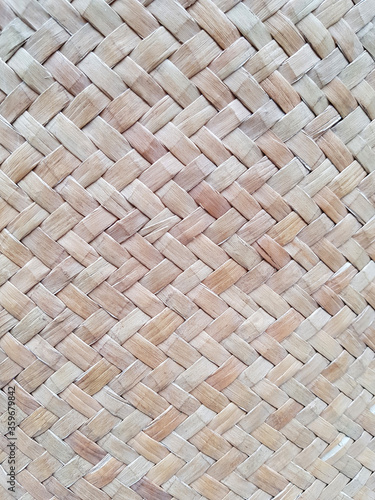 Pattern of woven mats from papyrus