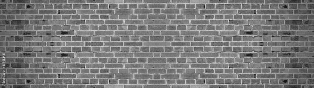 Gray grey painted brick stone masonry wall texture background wallpaper panorama banner