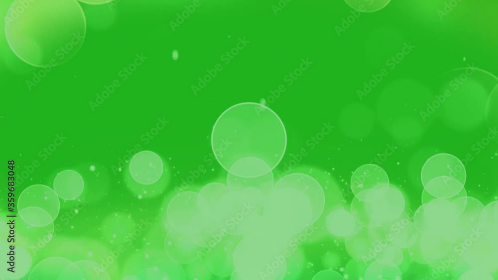Bokeh lights motion graphics with green screen background Bokeh lights motion graphics with green screen background