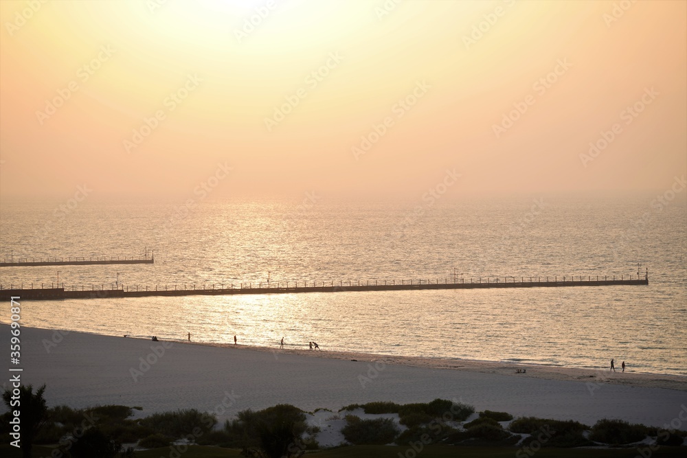 Obraz premium sunset on the beach