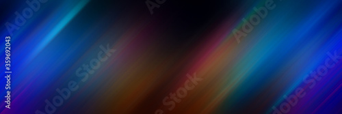 Neon glowing pink and blue lines. Abstract futuristic background.