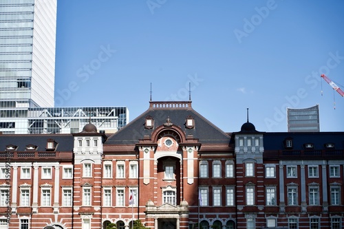 Cuadro en lienzo the building of Tokyo station.