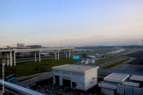 Country Malaysia city kula lumpur date 21/06/2020 kuala lumpur international airport terminal 2 runway