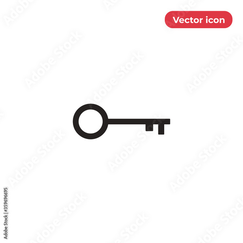 Key vector icon, simple sign for web site and mobile app. © Yusif