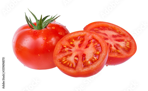 tomato isolated on white background