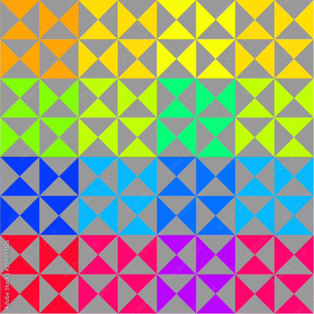 Seamless geometric pattern with triangles Seamless geometric pattern with triangles