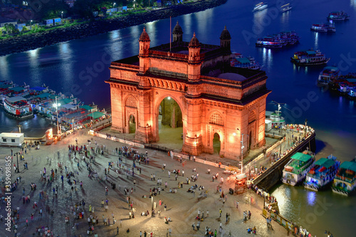 Tableau sur toile Gateway of India - Mumbai
