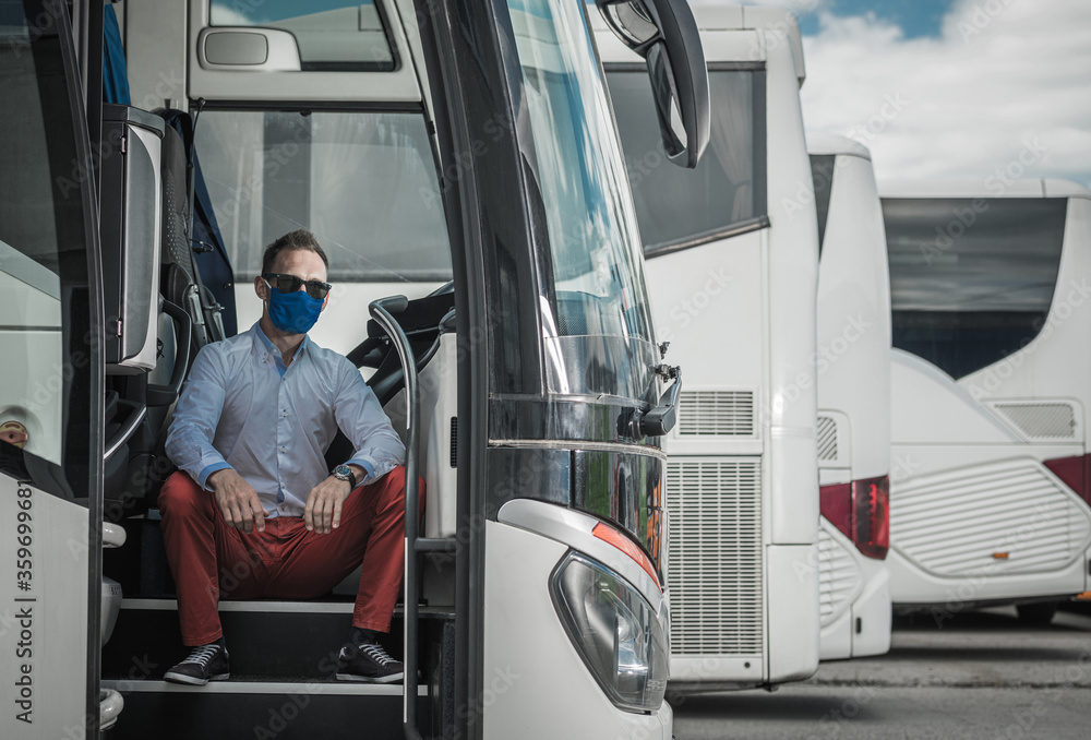 Bus Driver and the Virus Outbreak Lockdown Time Bus Driver and the Virus Outbreak Lockdown Time