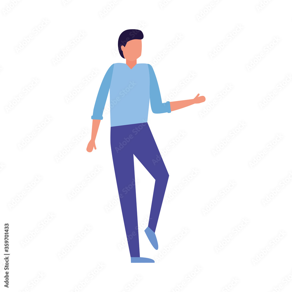 Isolated avatar man vector design Isolated avatar man vector design