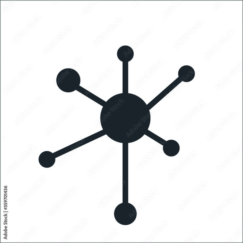 Molecule Science Icon Vector Illustration
Molecule Science Icon Vector Illustration