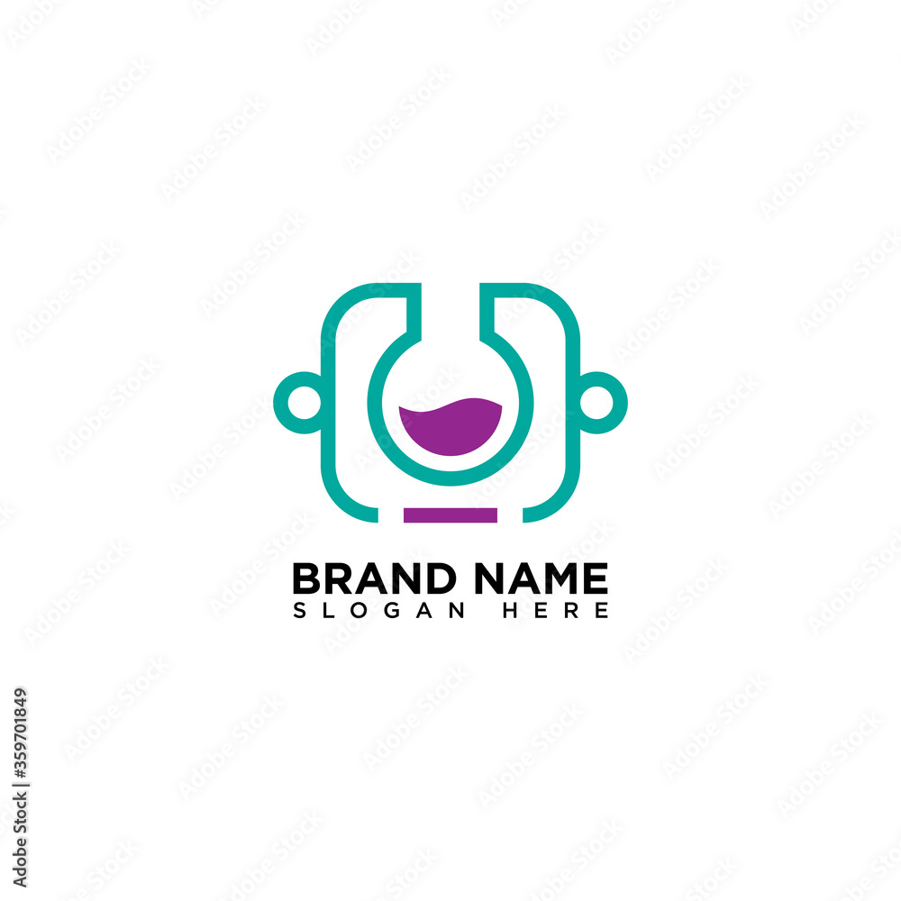 Code Lab Logo Design Template