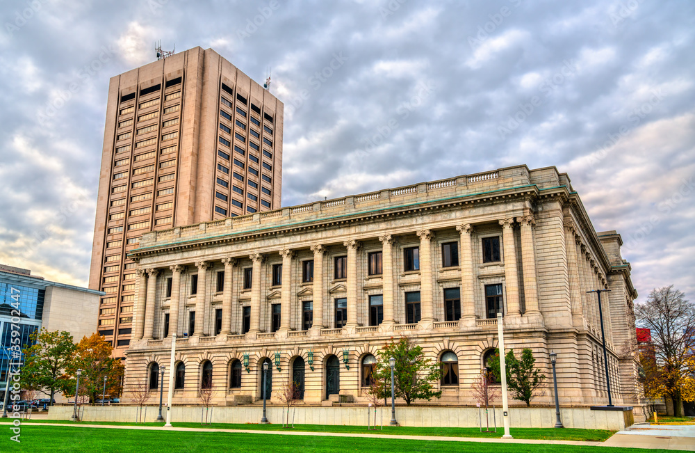 Cuyahoga County Courthouse in Cleveland, Ohio