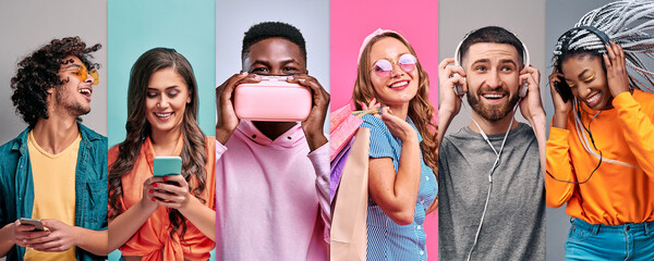 Youth with gadgets