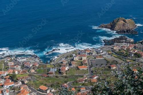 Blick auf Porto Moniz, Madeira