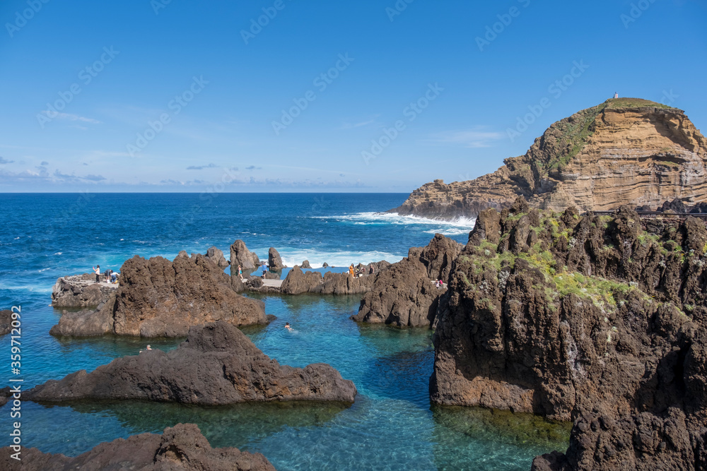 Fototapeta premium Porto Moniz, Naturschwimmbecken