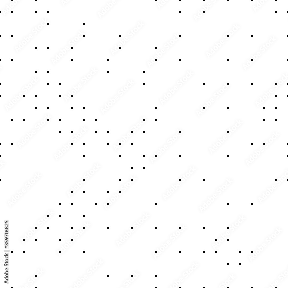 Dots seamless pattern. Mini circles ornament. Dot shapes motif. Circular figures backdrop. Spots background. Dotted wallpaper. Digital paper, textile print. Circle forms abstract. Vector illustration