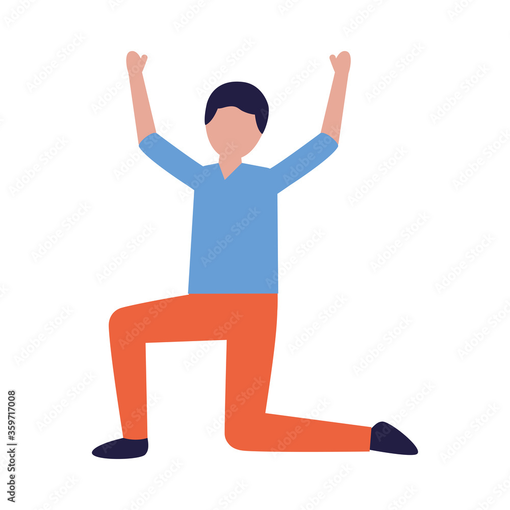Isolated avatar man vector design Isolated avatar man vector design