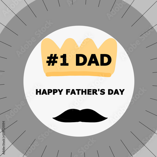 an illustration for father's day