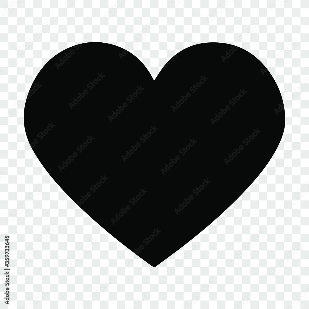 Heart icon design element on transparent background. Logo element illustration. Love symbol vector. EPS 10 Heart icon design element on transparent background. Logo element illustration. Love symbol vector. EPS 10