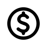 Illustration vector graphic of dolar money icon