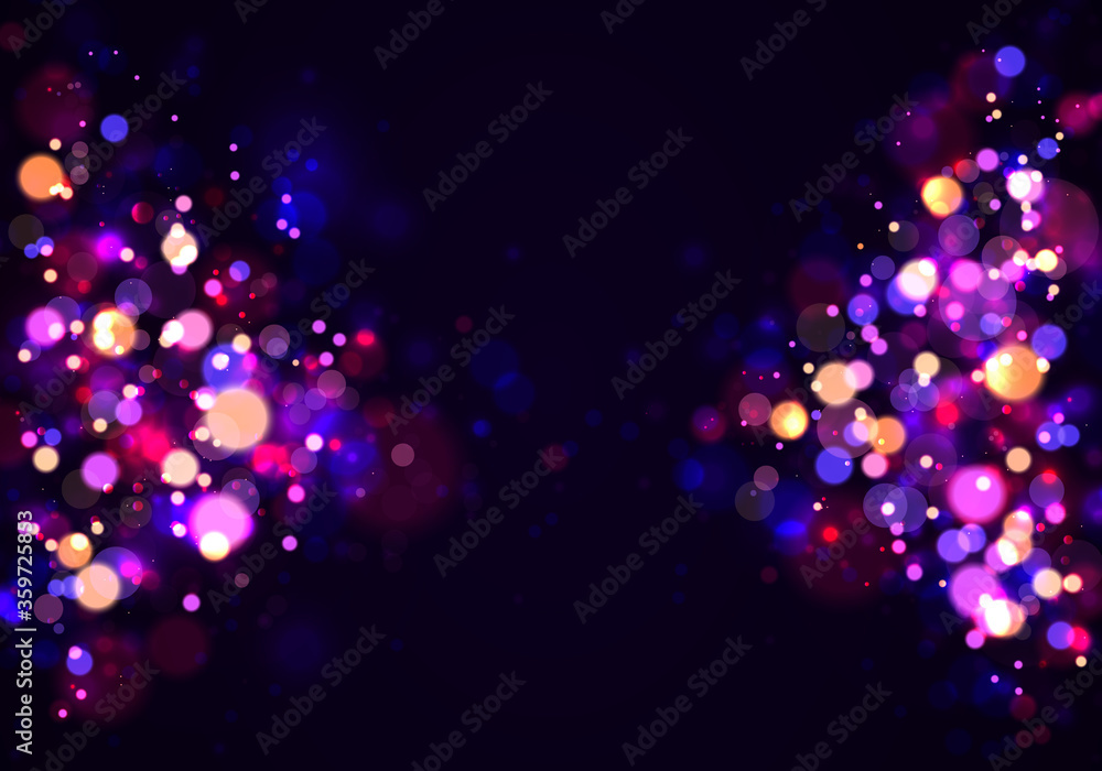 Colorful bokeh light Colorful bokeh light