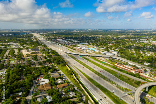 Interstate I95 in Fort Lauderdale FL photo