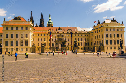 Prague, The Czech Republic: Prague Castle area 