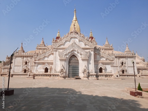 Beautiful Ananda Temple in Bagan, Myanmar.