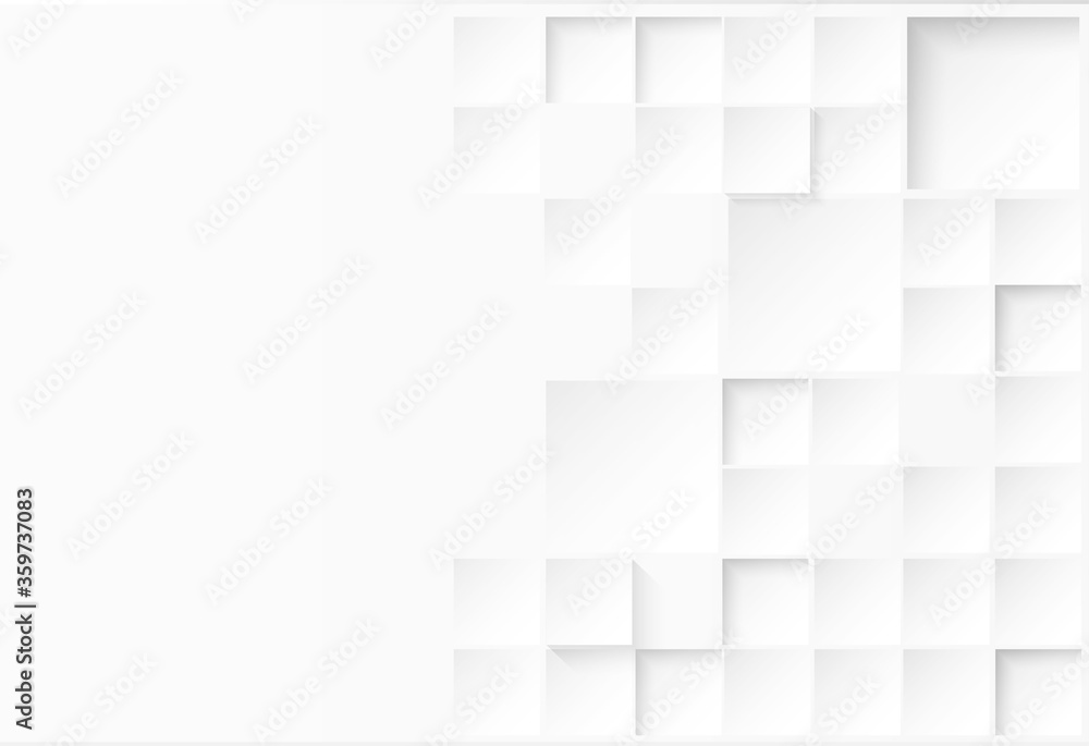 Abstract. Embossed paper square white Background ,light and shadow .Vector. Abstract. Embossed paper square white Background ,light and shadow .Vector.