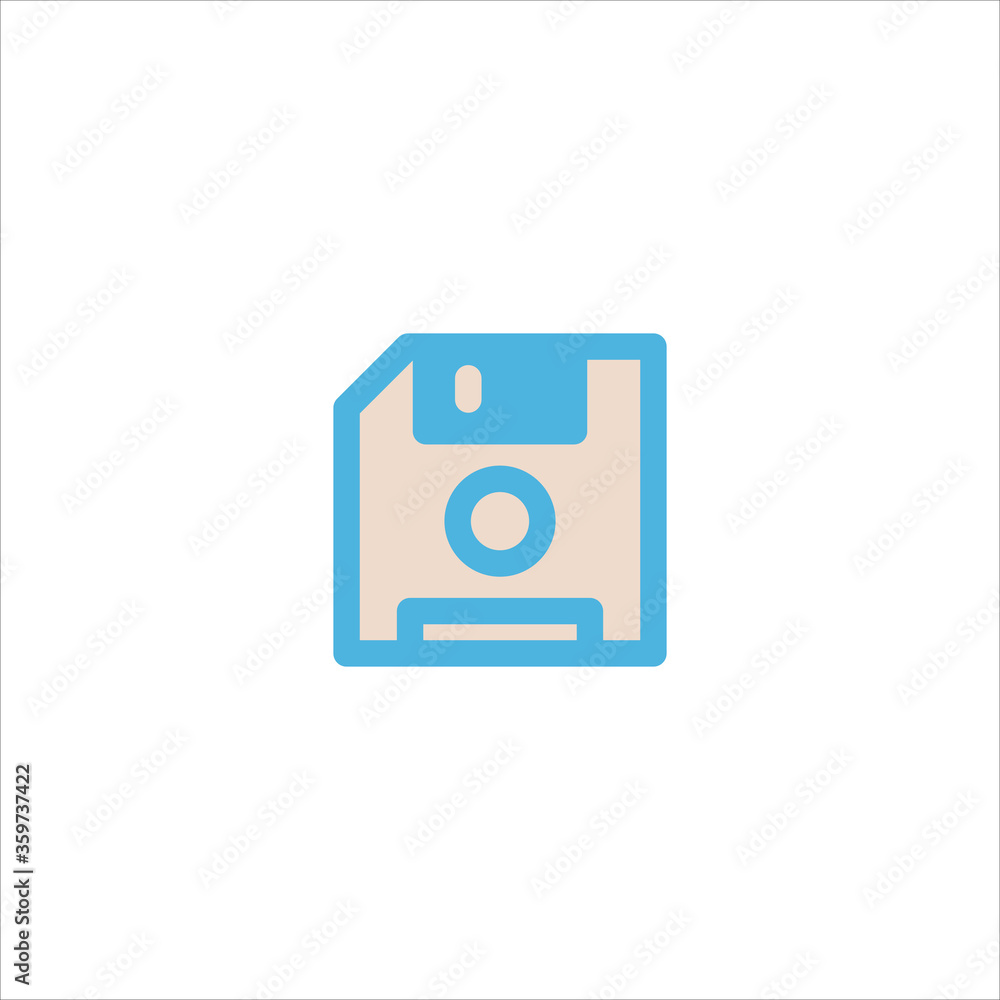 floppy disk icon flat vector logo design trendy floppy disk icon flat vector logo design trendy