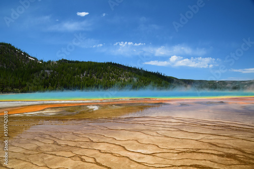 Grand Prismatic Spring, Yellowstone NP Wyoming