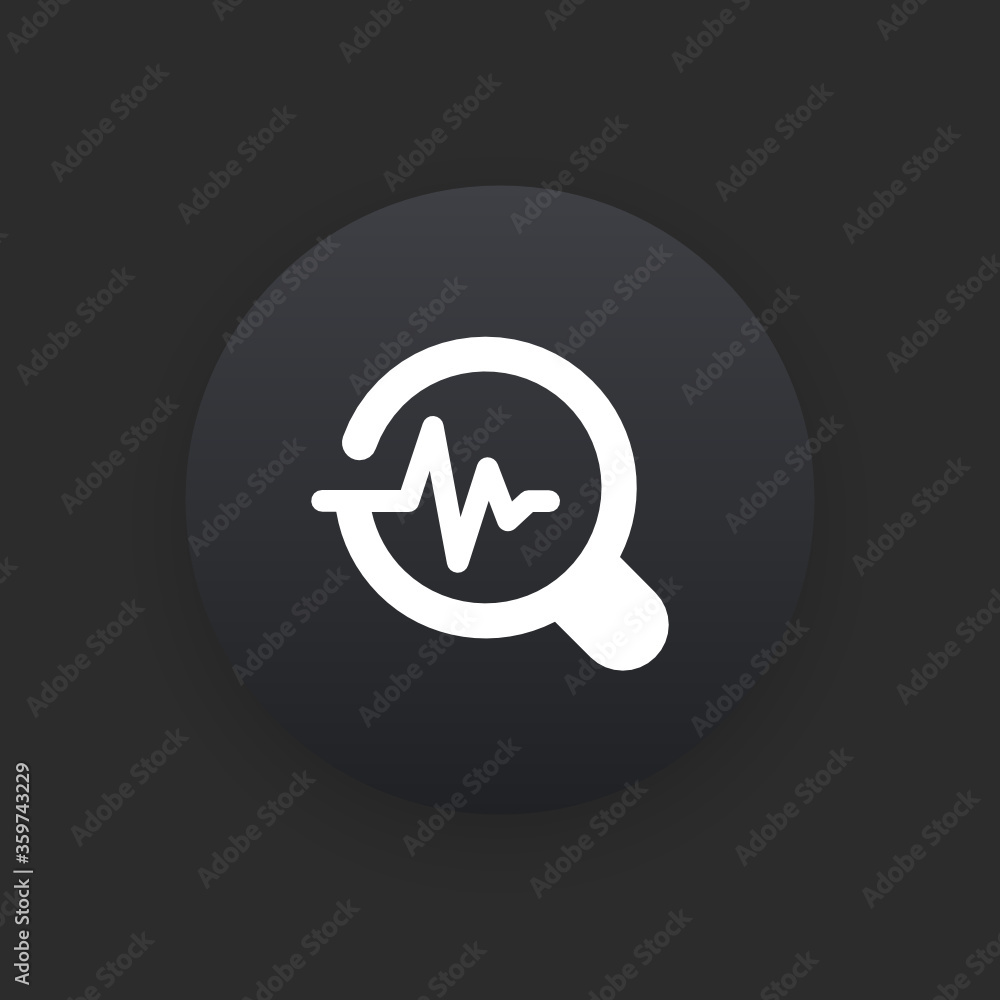 Live Search - Matte Black Web Button Live Search - Matte Black Web Button