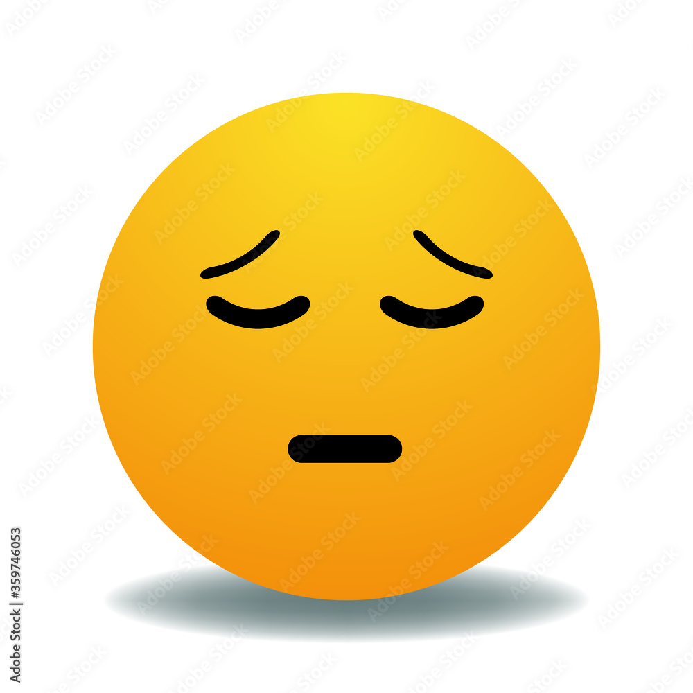 Fototapeta premium Emoji Smiley Face Vector Design Art Trendy Communication Chat Elements