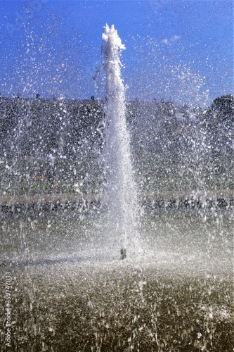 fountain in the city