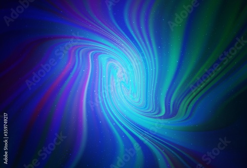 Dark Pink, Blue vector background with astronomical stars. Shining colored illustration with bright astronomical stars. Pattern for astrology websites.