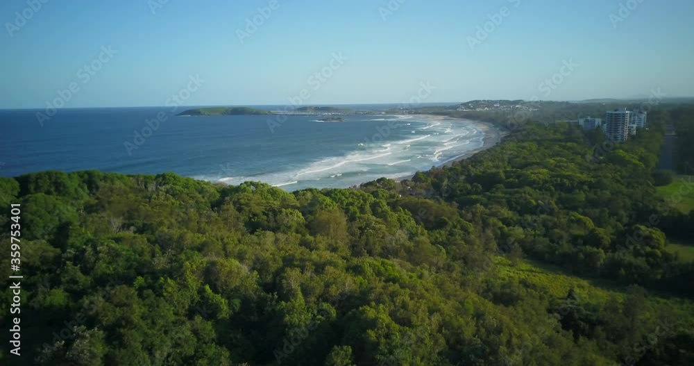 Park Beach Aerial Drone Reveal in Australia Park Beach Aerial Drone Reveal in Australia