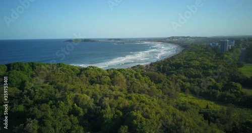 Wallpaper Mural Park Beach Aerial Drone Reveal in Australia Torontodigital.ca