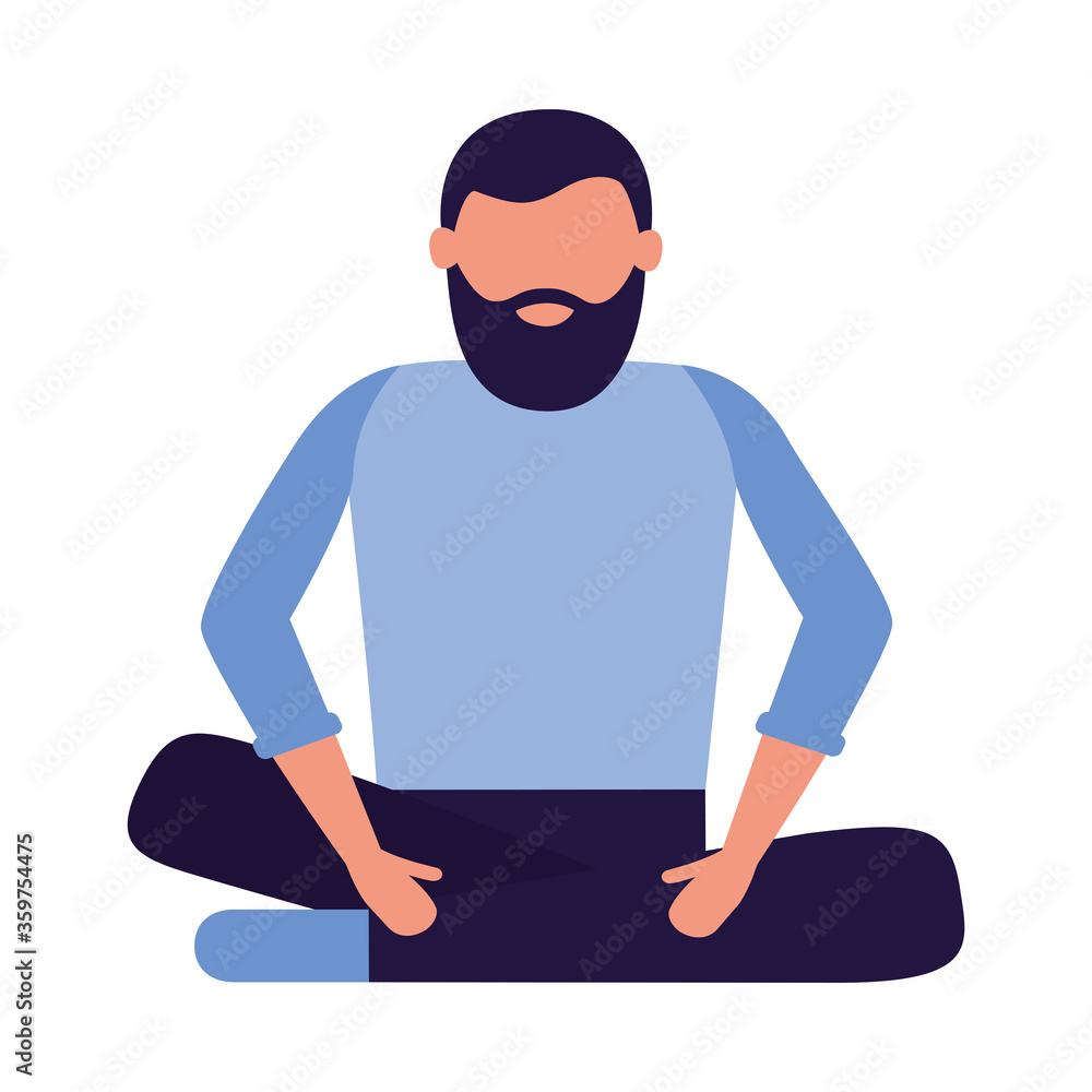 Isolated avatar man vector design Isolated avatar man vector design