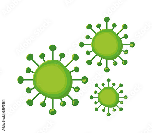 Covid 19 virus design of 2019 ncov cov coronavirus infection and corona theme Vector illustration
