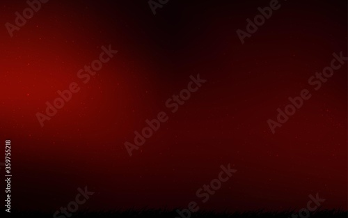 Dark Red vector texture with milky way stars. Glitter abstract illustration with colorful cosmic stars. Pattern for astrology websites.