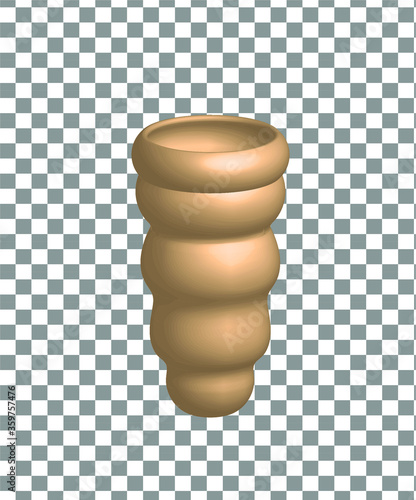 Illustration of Chimney Cake or Hungarian Cake