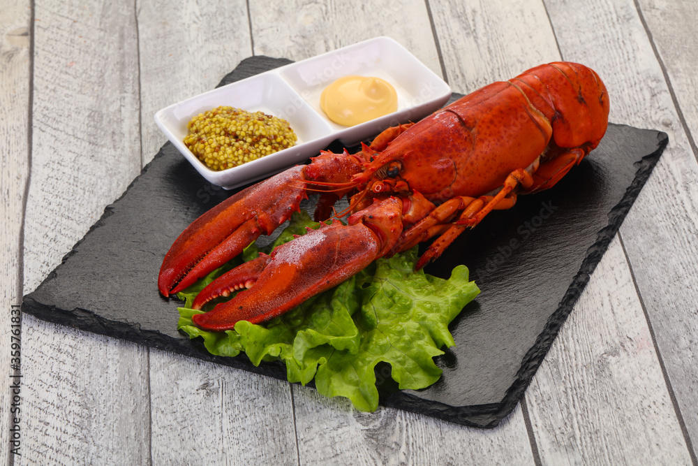 Luxury Lobster with sauce