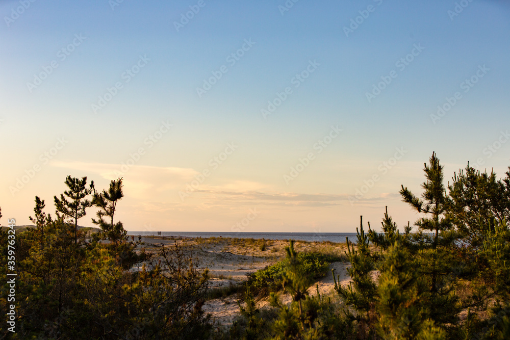 sand dunes Atlantic Ocean east coast